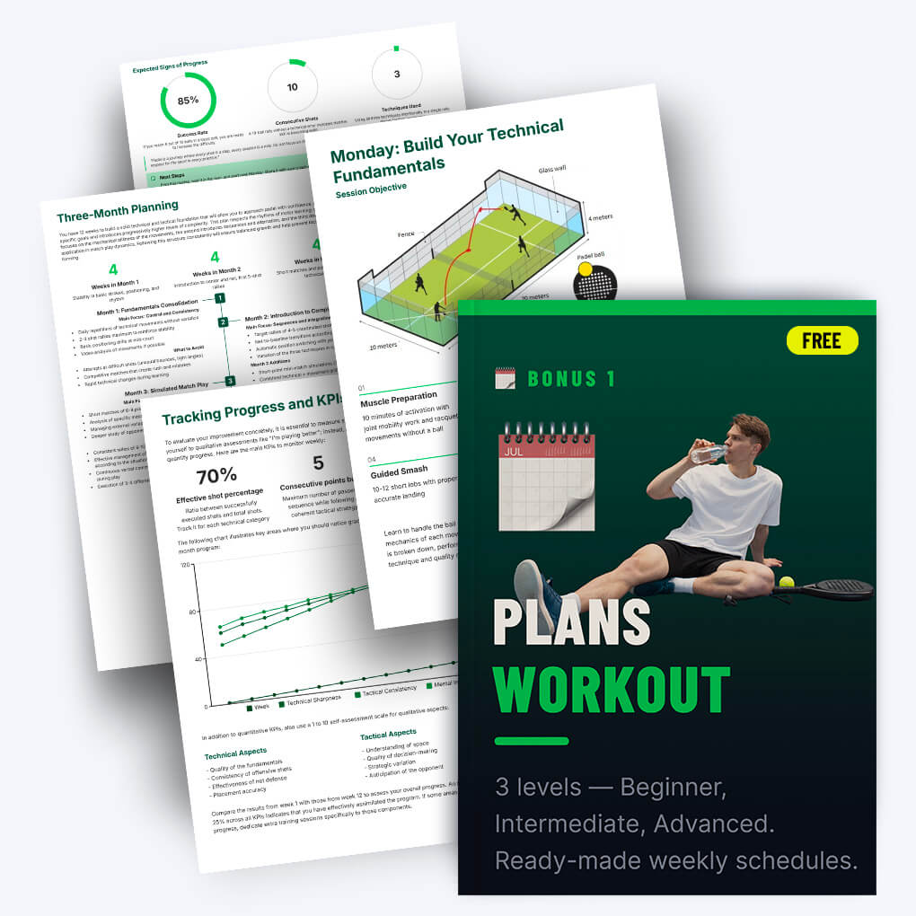 SMART PADEL - The Complete Guide + 3 Bonuses - EN - FR - DE- ES - IT