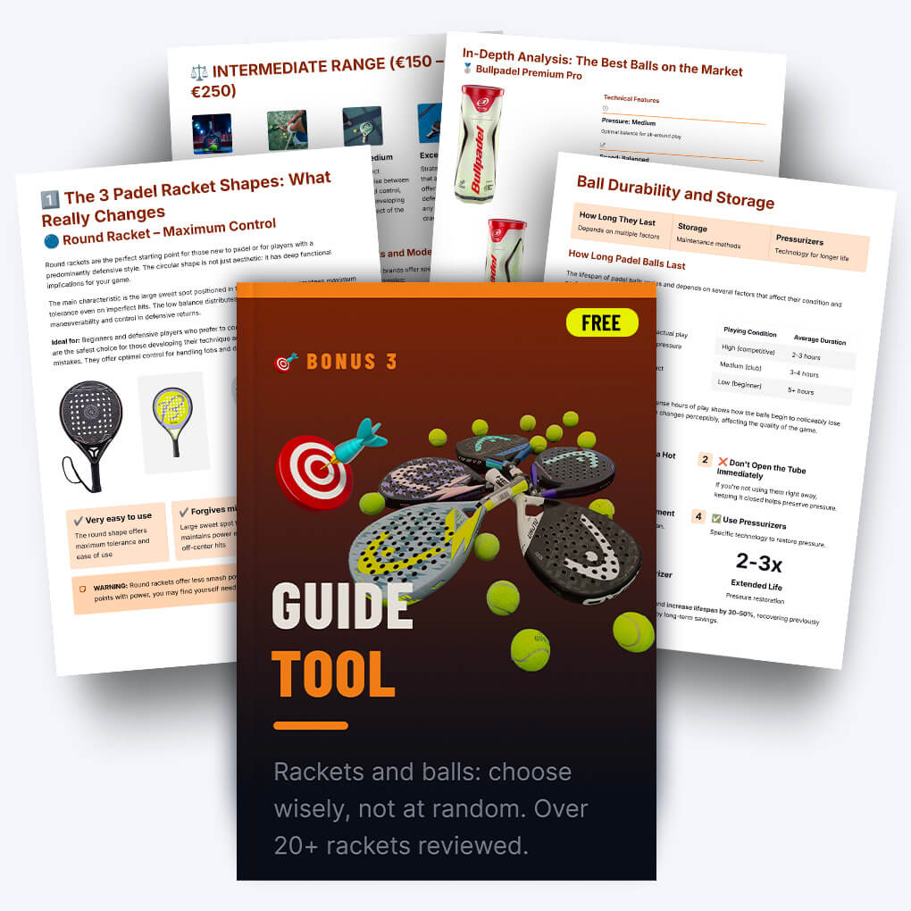 SMART PADEL - The Complete Guide + 3 Bonuses - EN - FR - DE- ES - IT