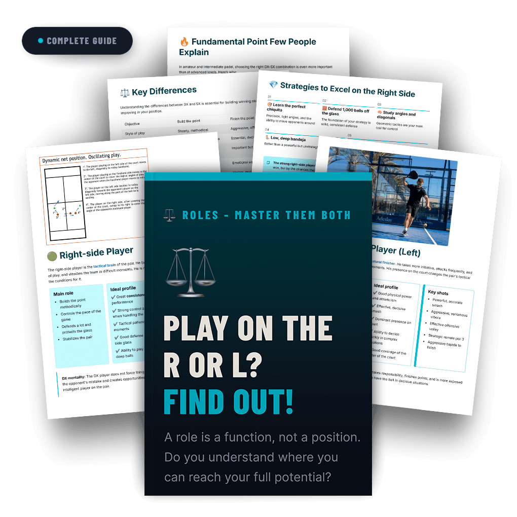 RIGHT-HANDED OR LEFT-HANDED? - Discover and master both sides of the court