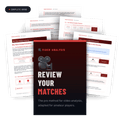 Review Your Matches - The Pro Method for Video Analysis, Adapted for You
